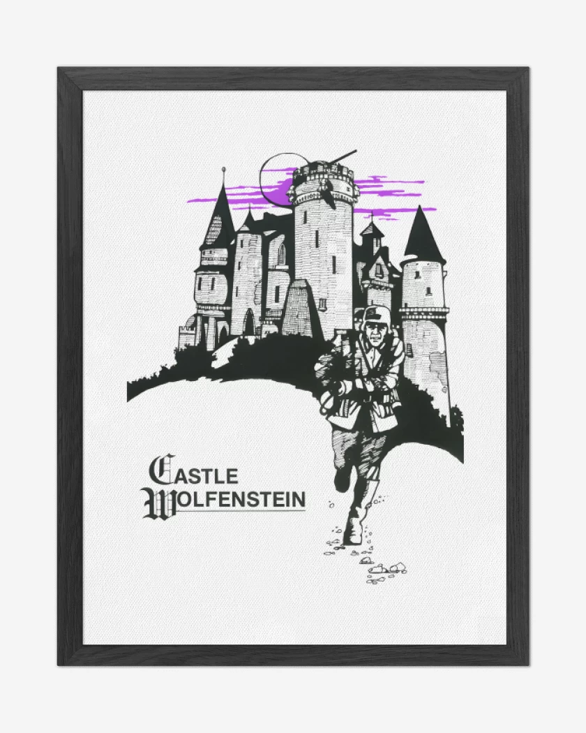Cuadro decorativo Blanco de Castle Wolfenstein
