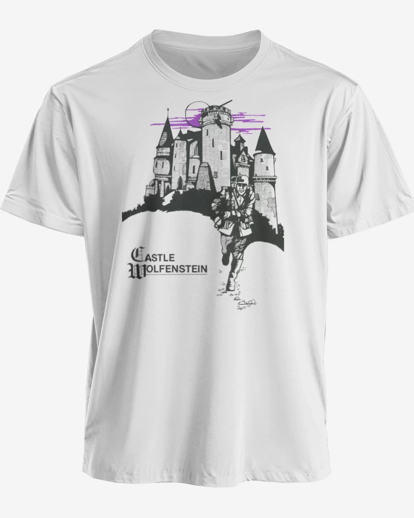 Polera premium Blanco de Castle Wolfenstein