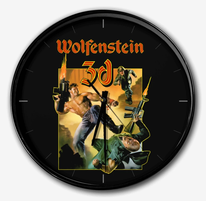 Reloj Negro de Wolfenstein 3D