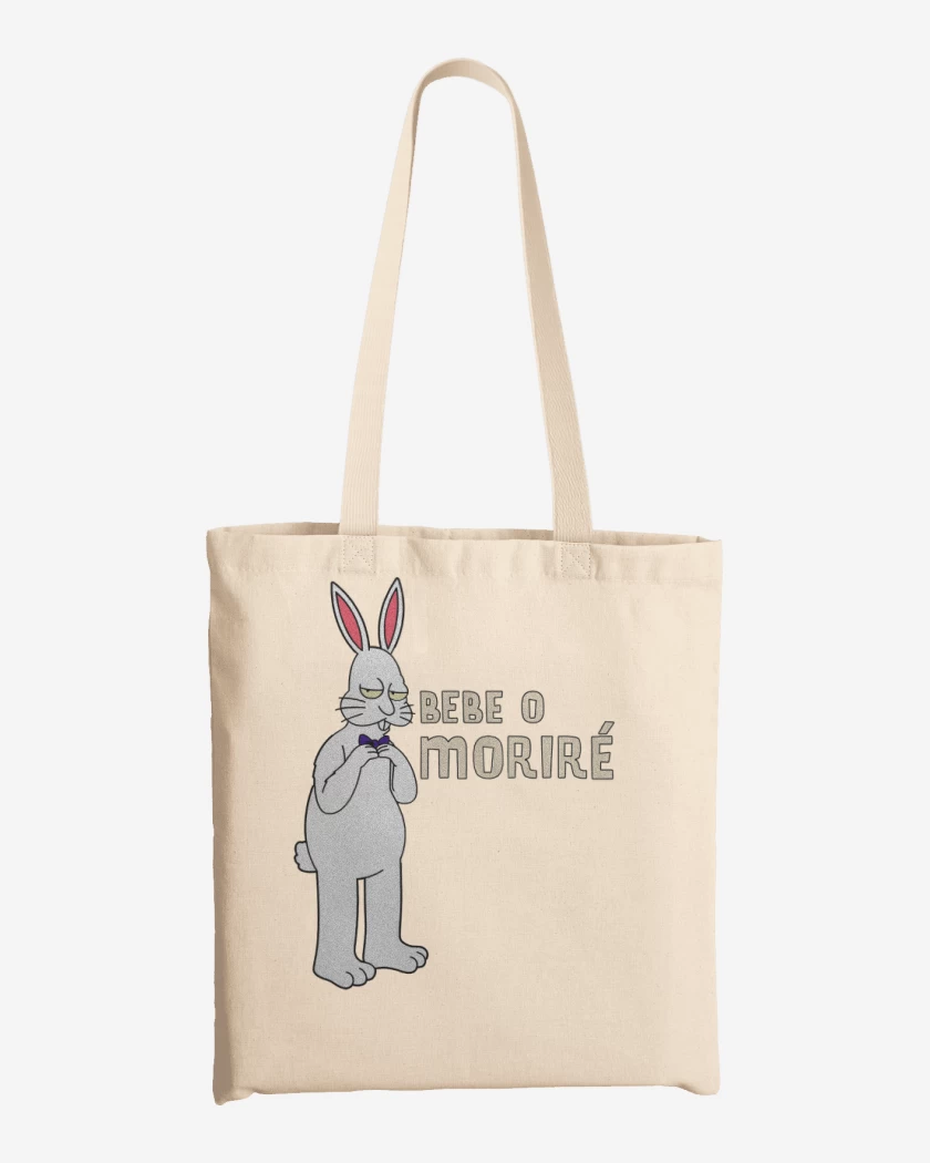 Totebag Bebe o moriré