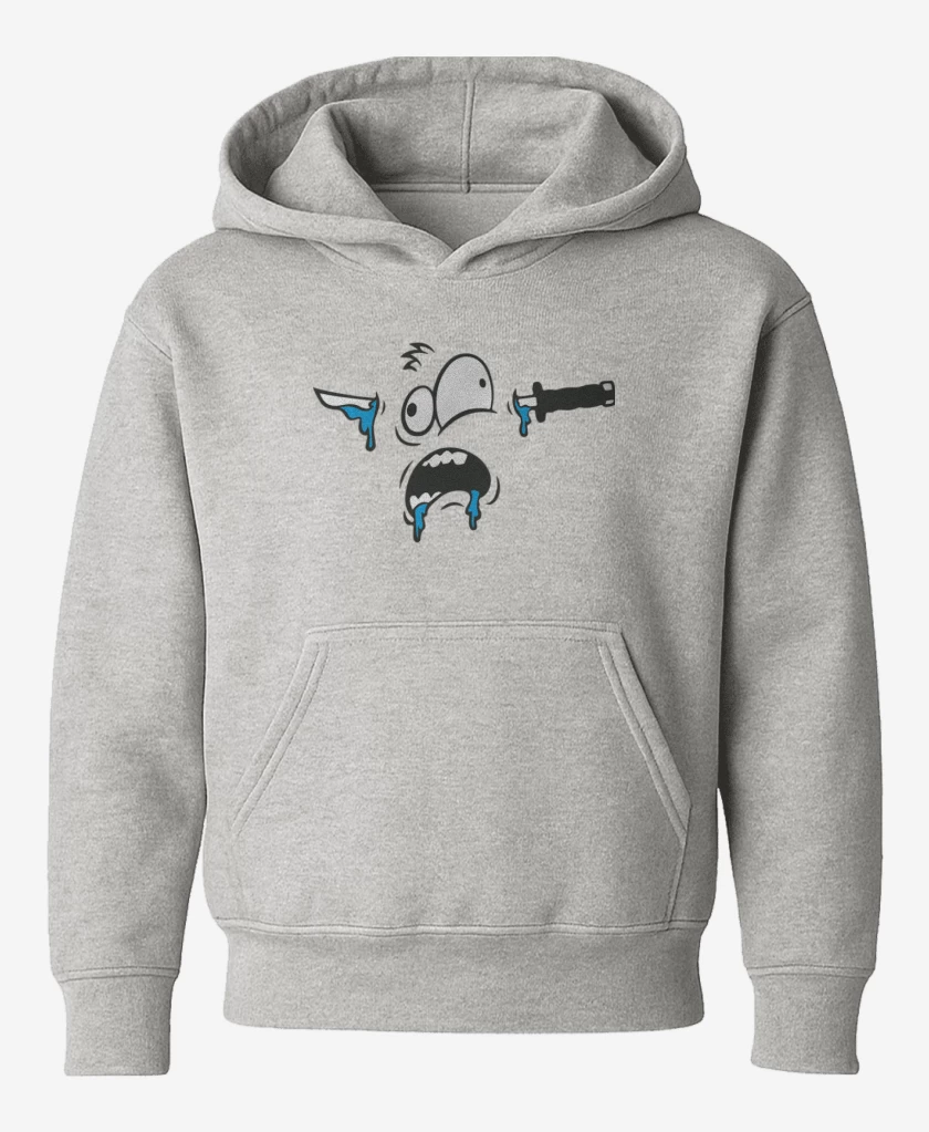 Poleron de niño Gris Melange de Apuñalao