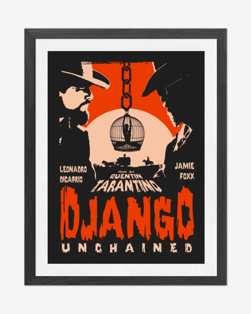 Cuadro decorativo Negro de Django