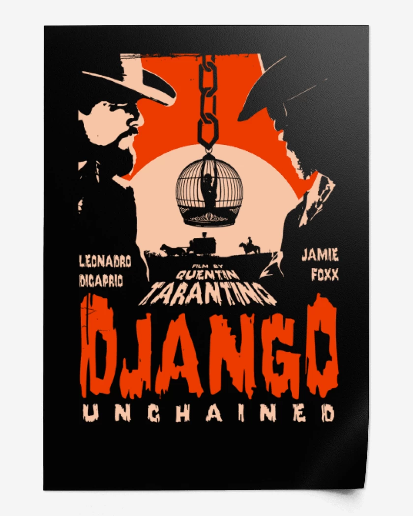 Print Negro de Django