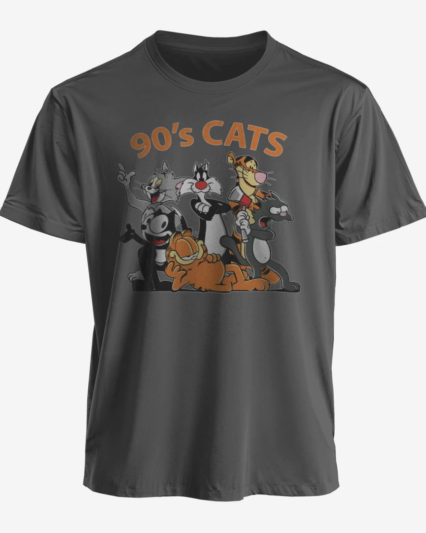 Polera Gatos de los 90s