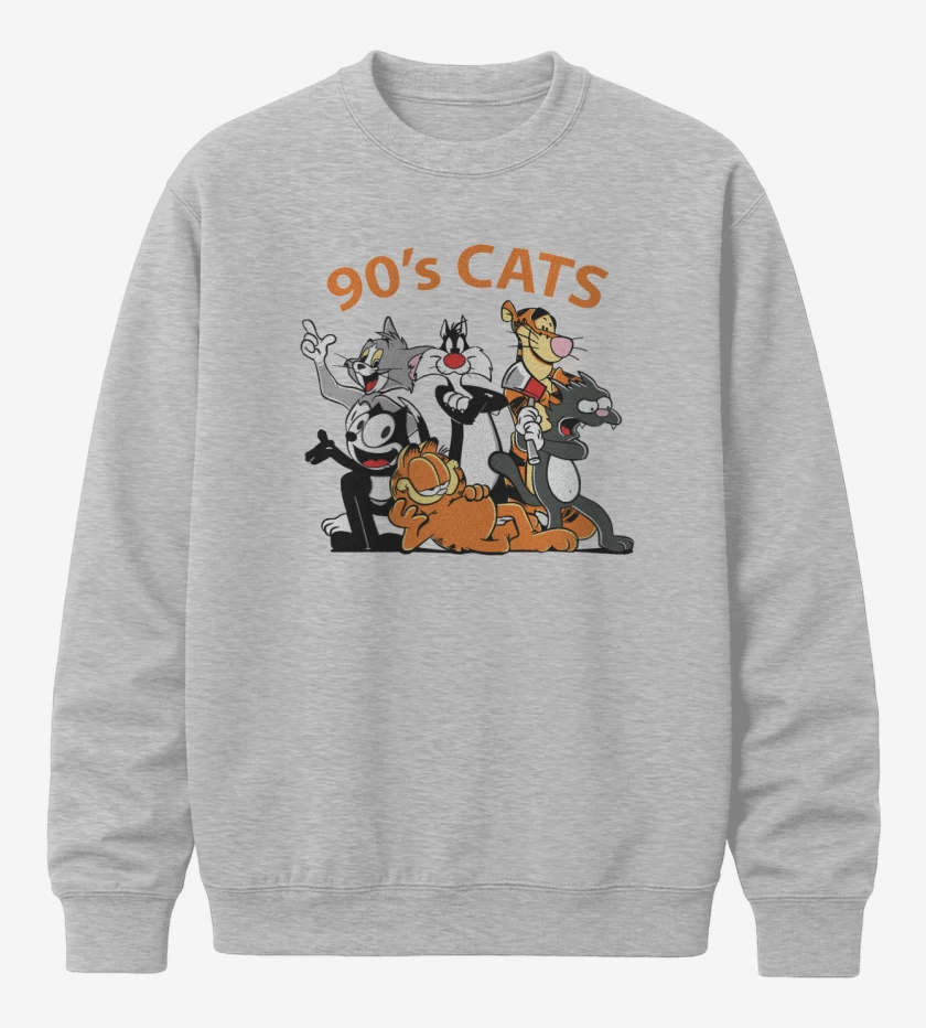Poleron polo Gatos de los 90s