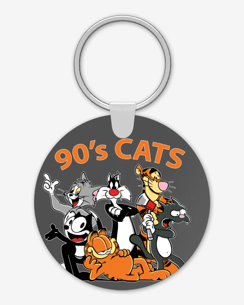 Llavero Gatos de los 90s