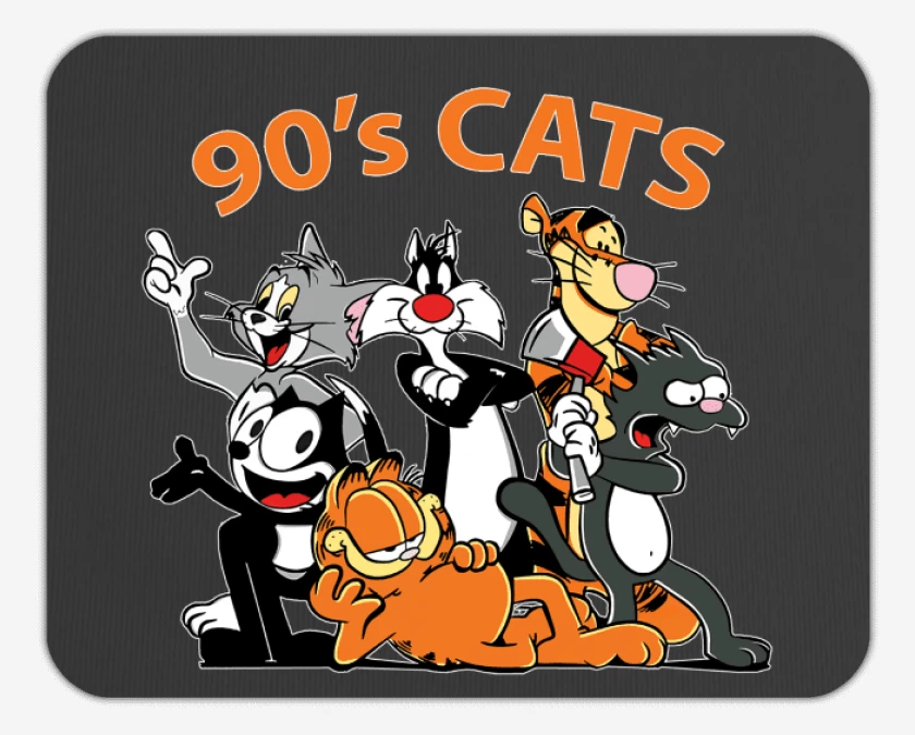 Mousepad Gatos de los 90s