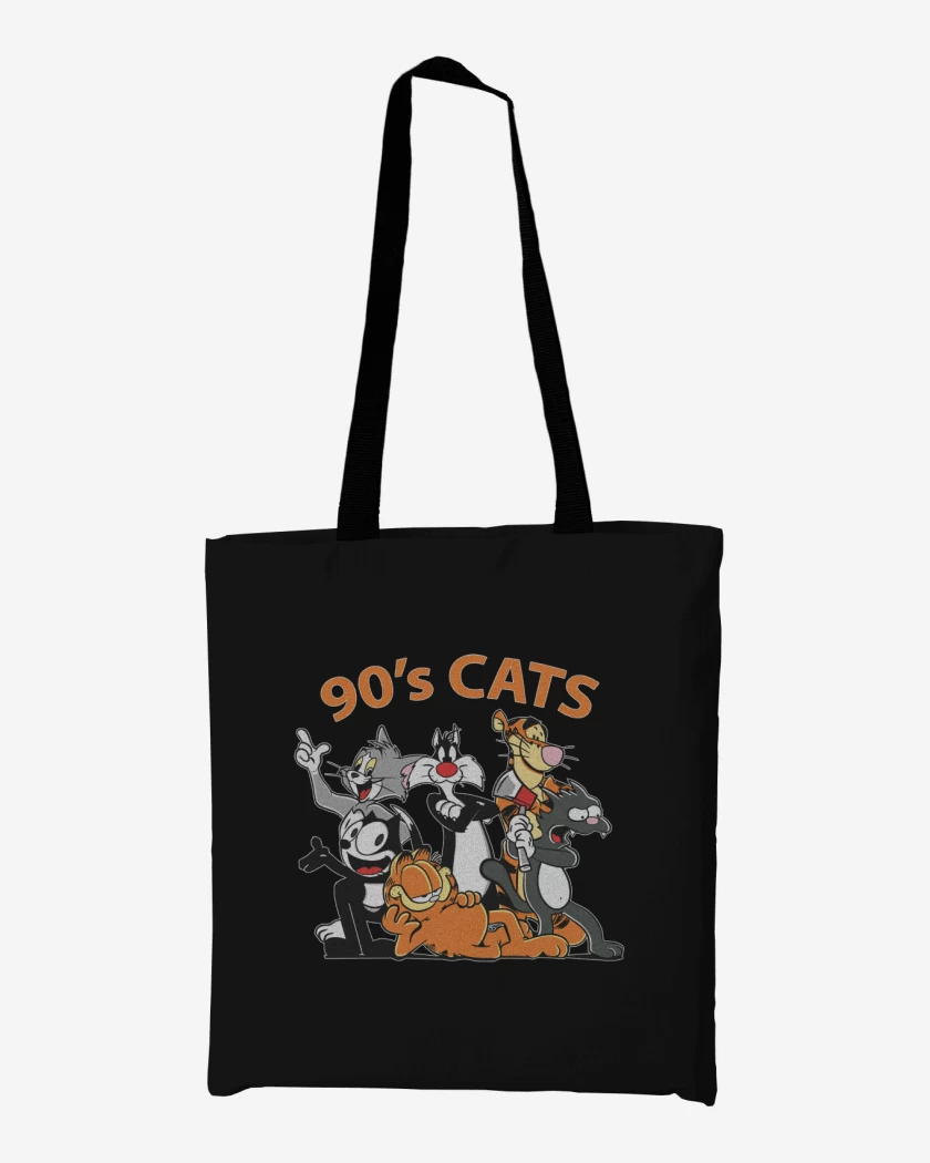 Totebag Gatos de los 90s