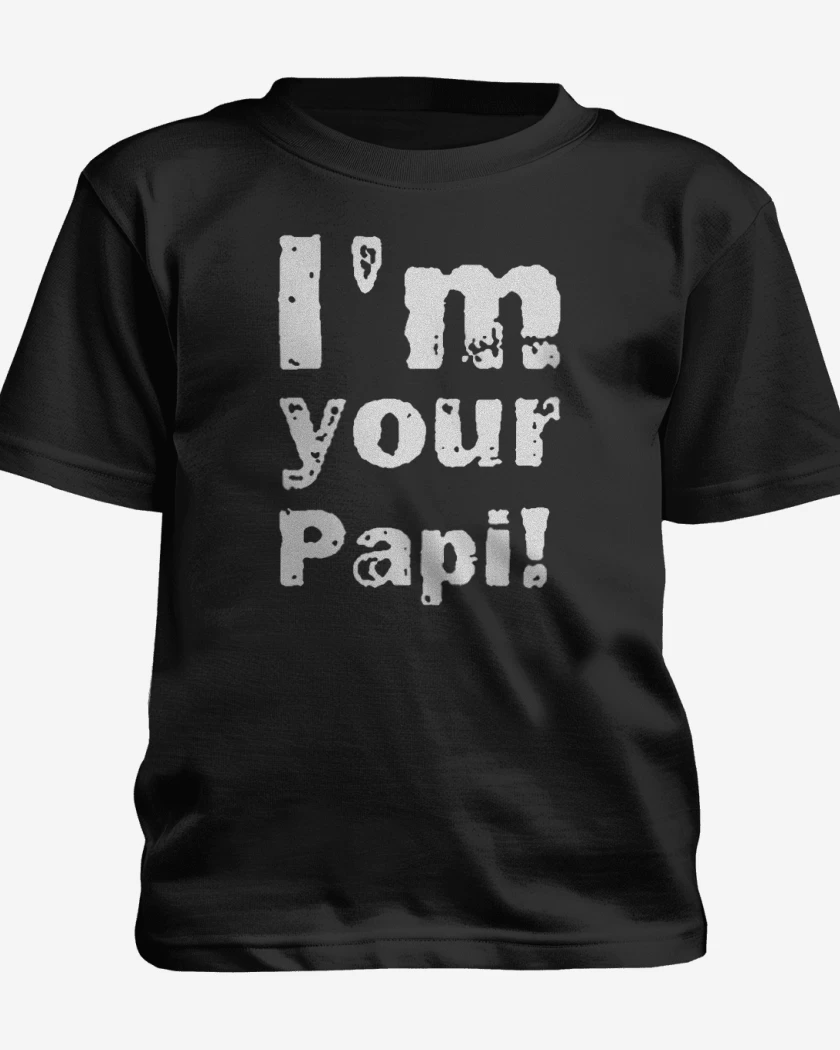 Polera de niño Negro de Im your papi
