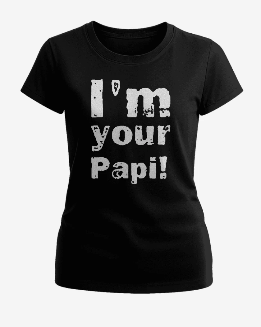 Polera de Mujer Negro de Im your papi