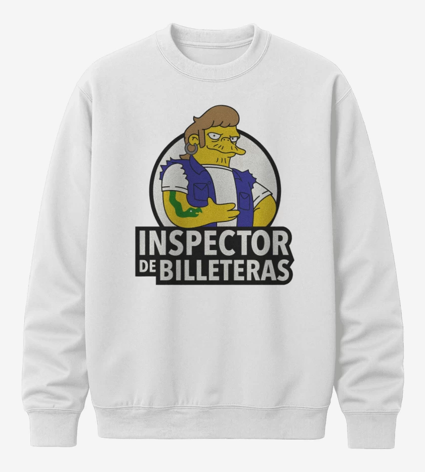 Poleron polo Inspector de billeteras