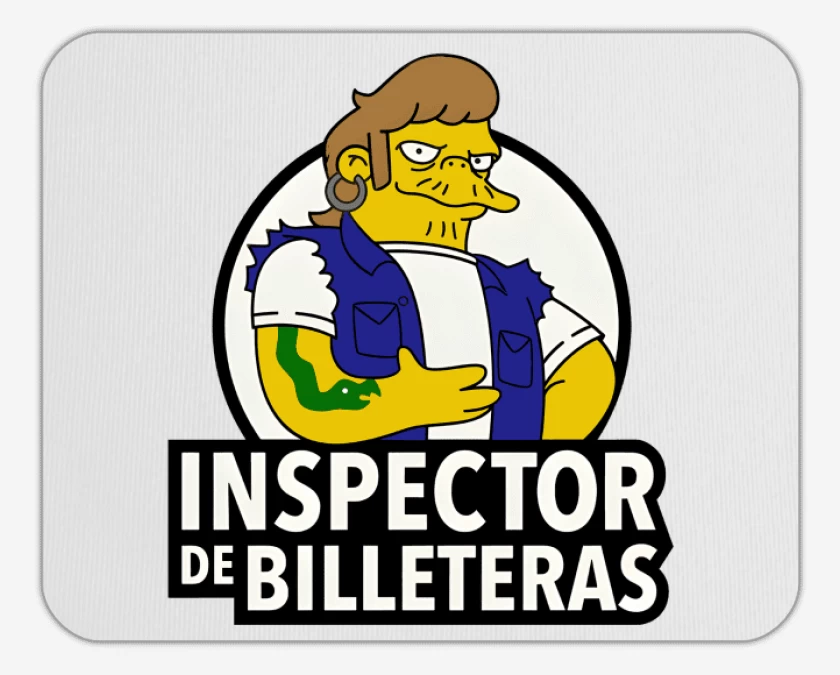 Mousepad Inspector de billeteras