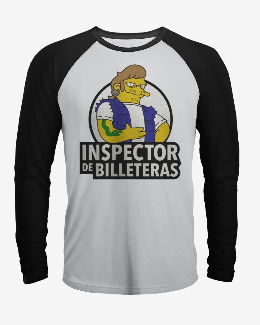 Polera Raglan Inspector de billeteras
