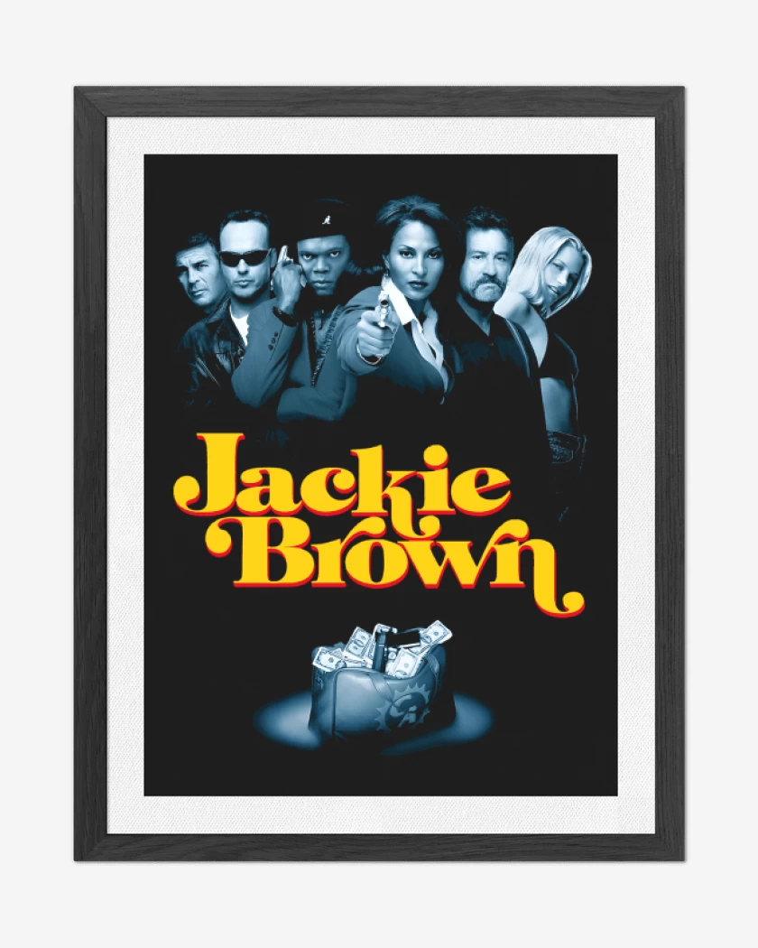 Cuadro decorativo Negro de Jackie Brown