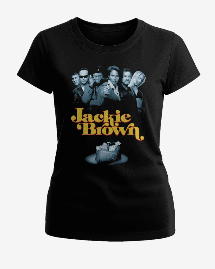 Polera de Mujer Negro de Jackie Brown