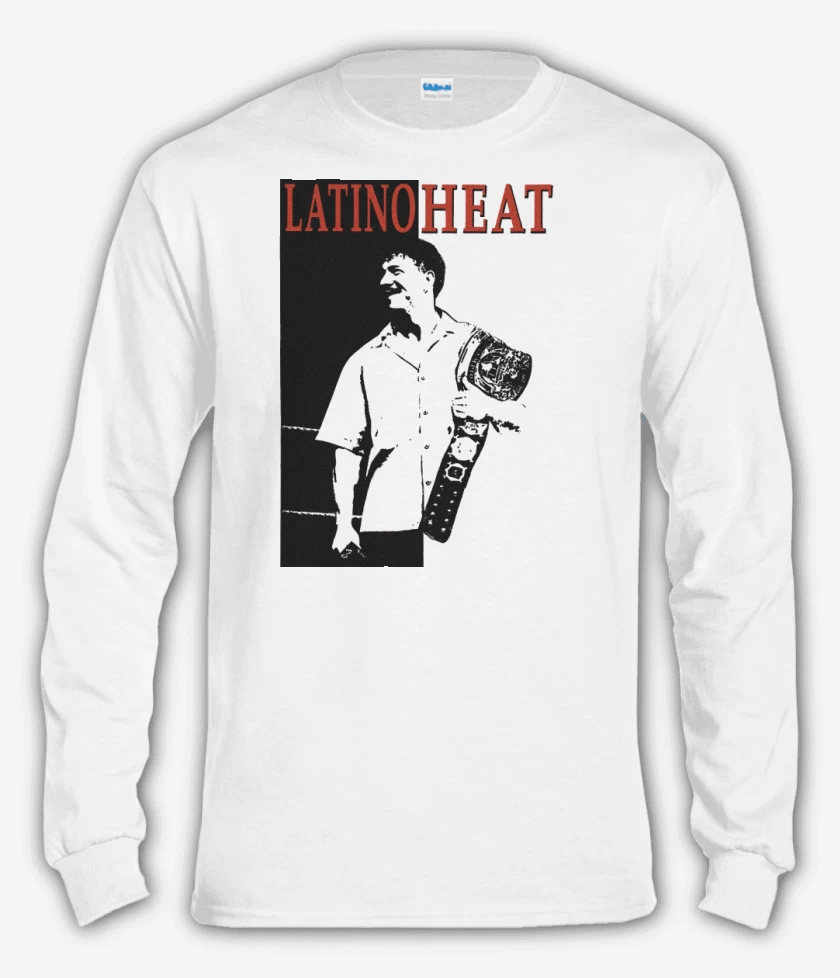 Polera manga larga Blanco de Latino Heat Eddie