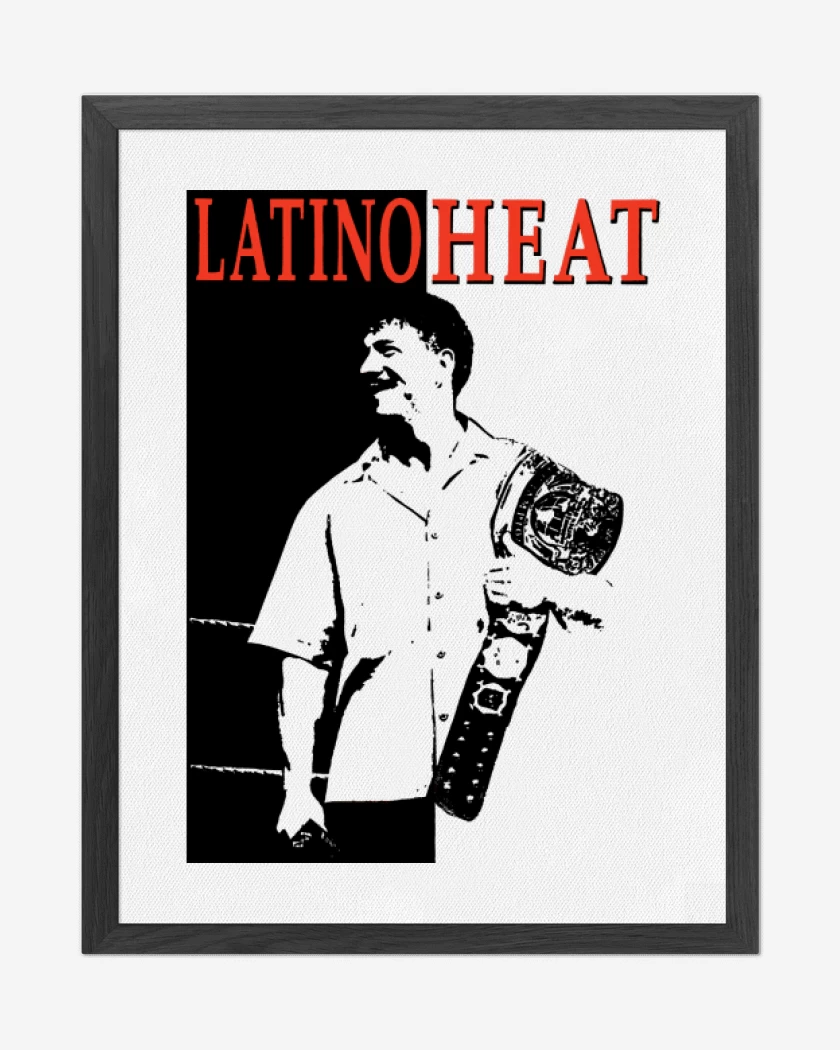 Cuadro decorativo Blanco de Latino Heat Eddie