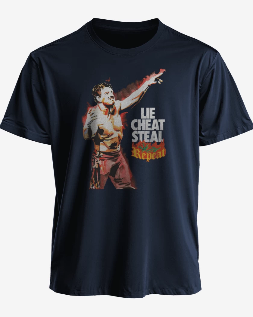 Polera Lie Cheat Steal