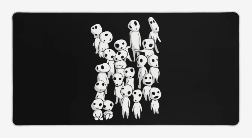 Mouse pad Gamer Negro de Kodama