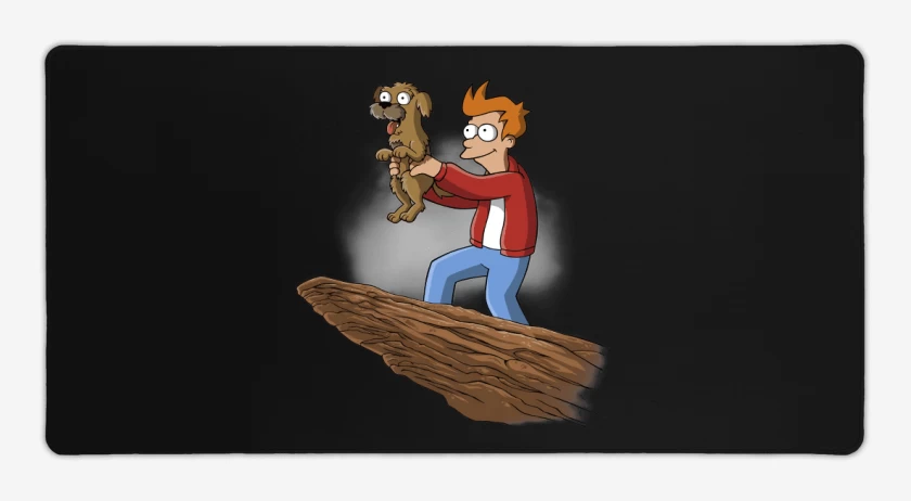Mouse pad Gamer Negro de Seymour Diera