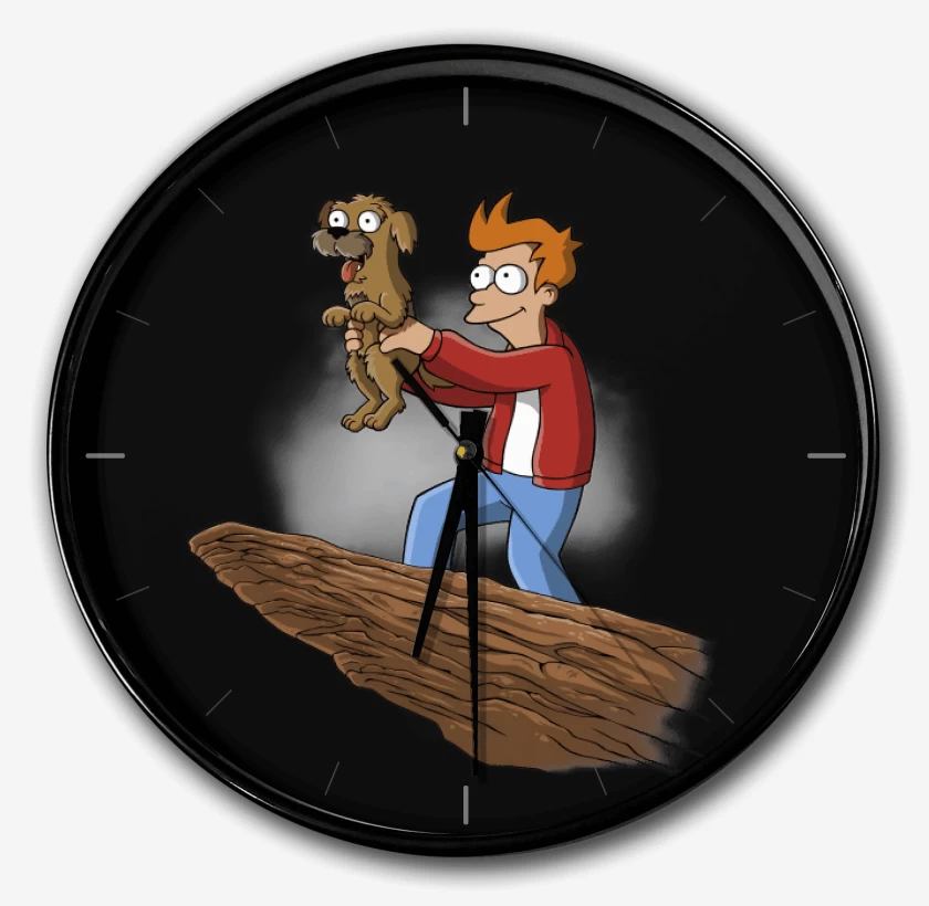 Reloj Negro de Seymour Diera
