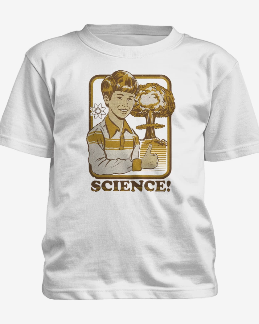 Polera de niño Blanco de Science