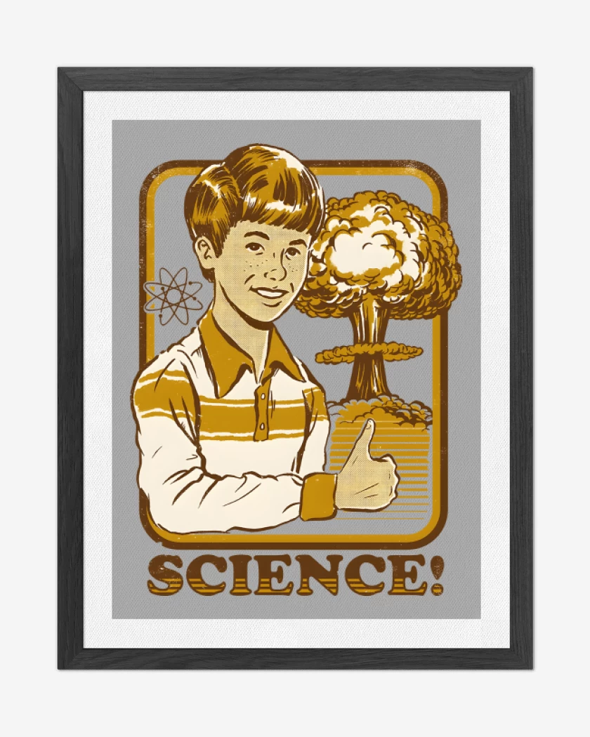 Cuadro decorativo Gris Melange de Science