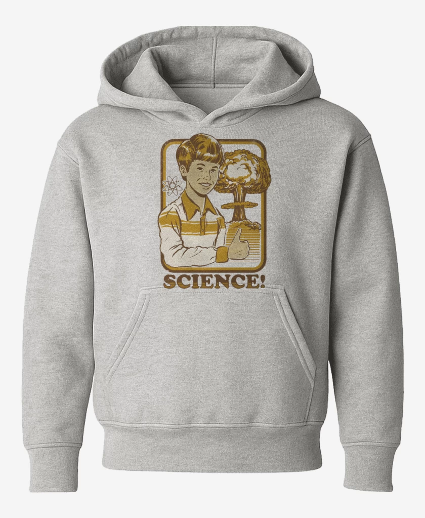 Poleron de niño Gris Melange de Science