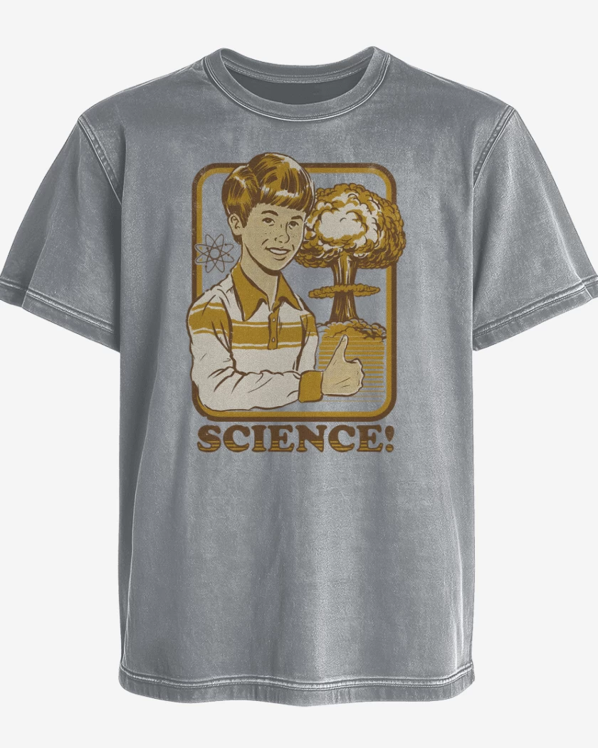 Polera desgastada Science