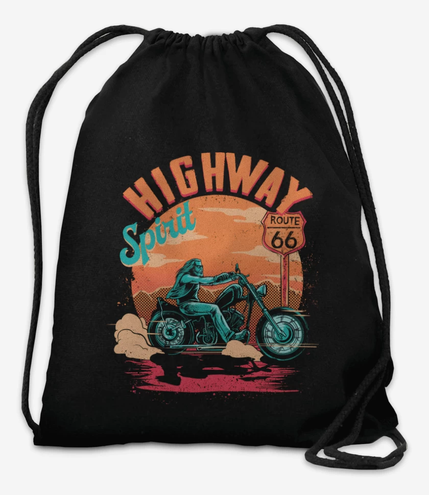 Mochila Negro de Highway Spirit