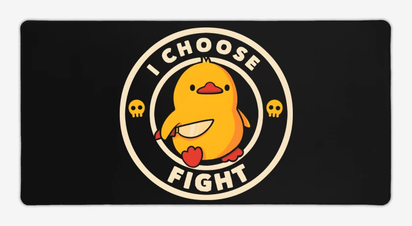 Mouse pad Gamer Patito Brigido