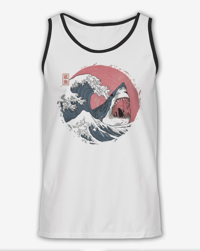Sudadera Tiburón de Hokusai