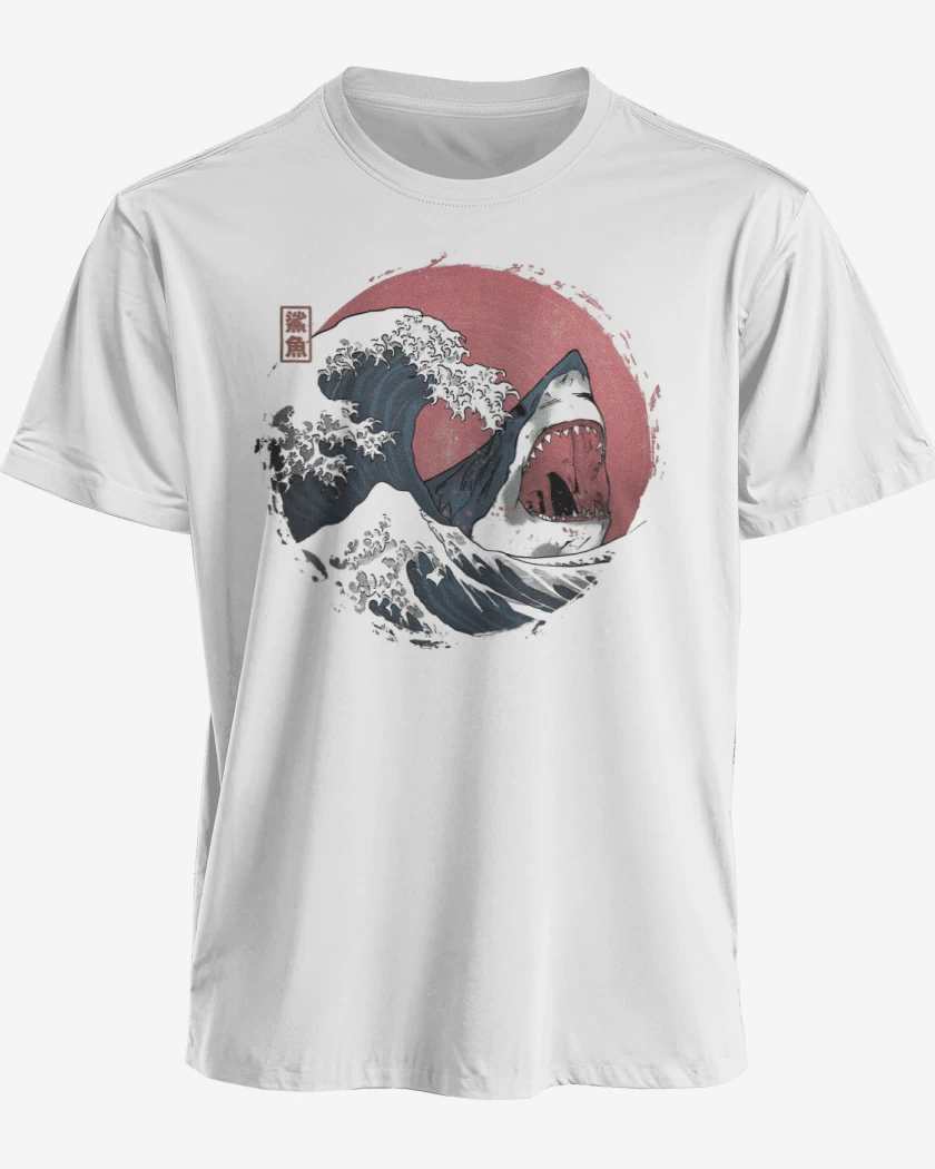 Polera Tiburón de Hokusai