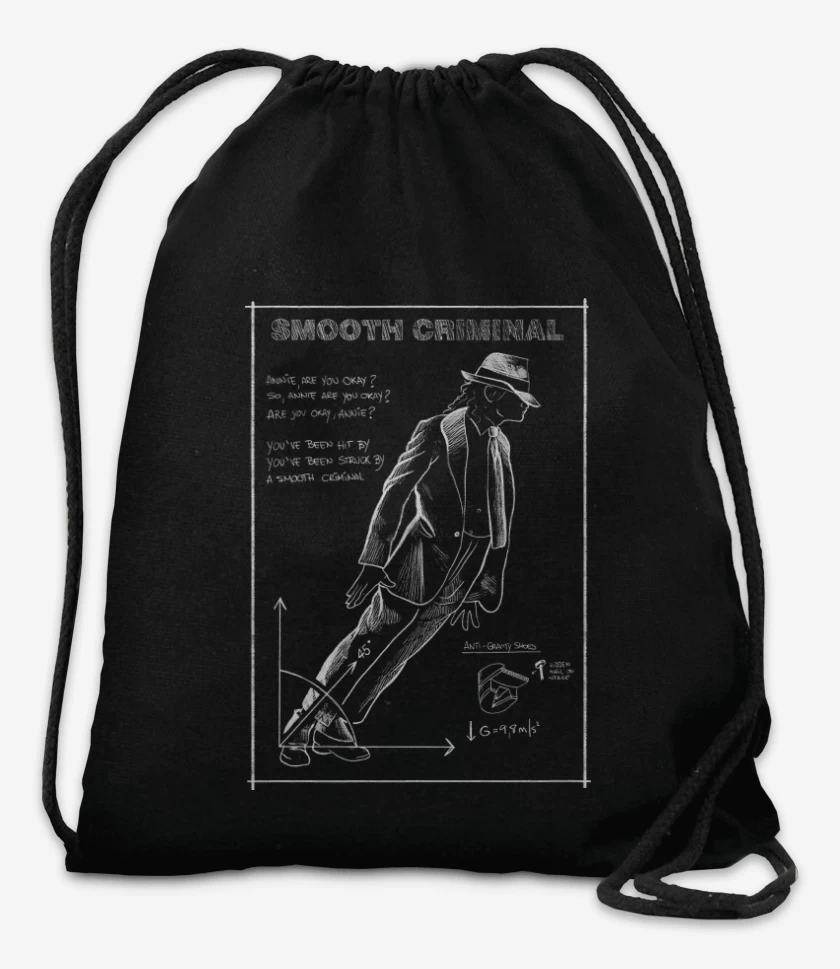 Mochila Negro de Smooth Criminal