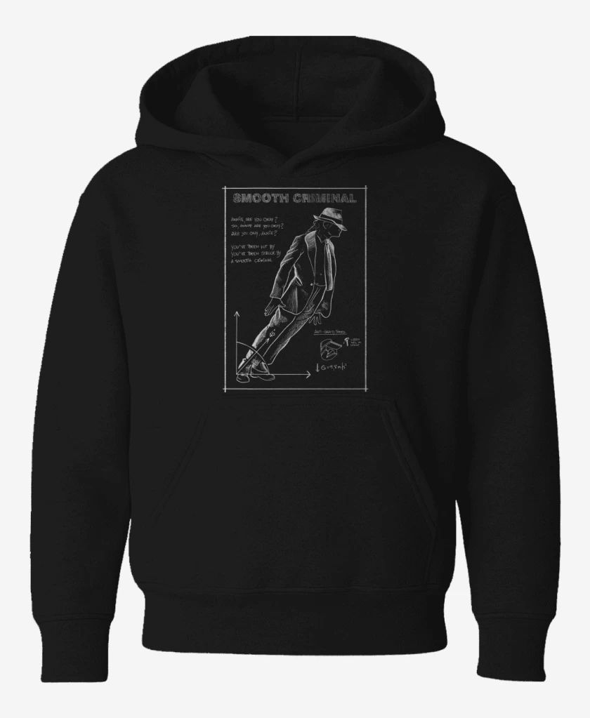 Poleron de niño Negro de Smooth Criminal