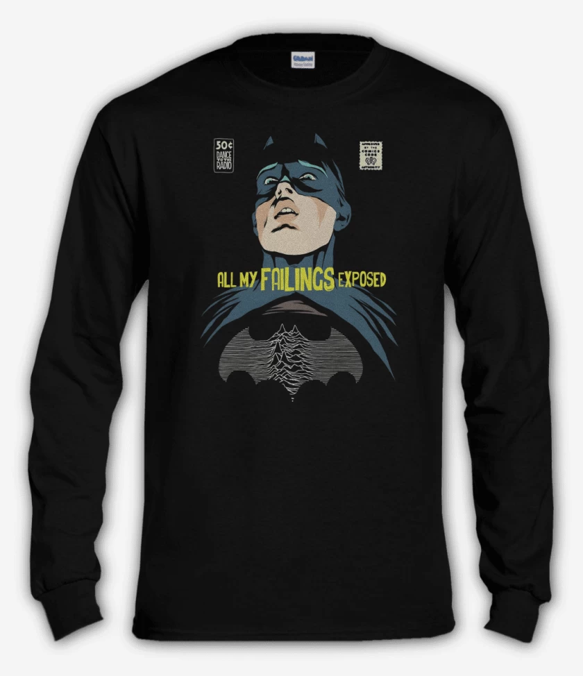 Polera manga larga All My Failings Exposed