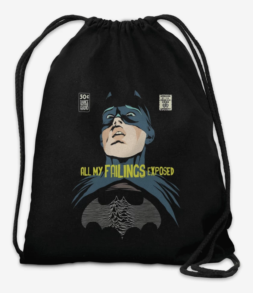 Mochila Negro de All My Failings Exposed