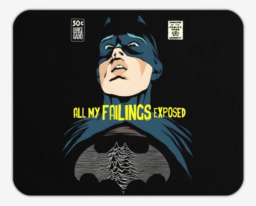 Mousepad All My Failings Exposed