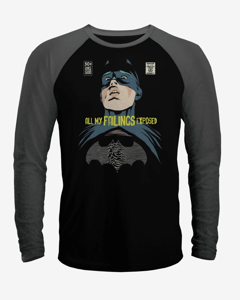 Polera Raglan All My Failings Exposed