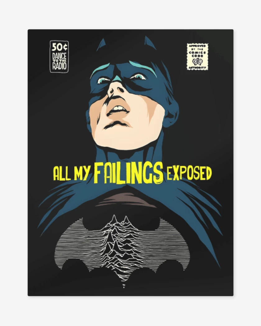 Print metalico All My Failings Exposed