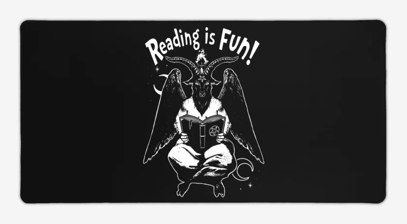 Mouse pad Gamer Leer es Divertido