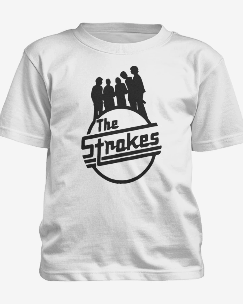 Polera de niño Blanco de The Strokes