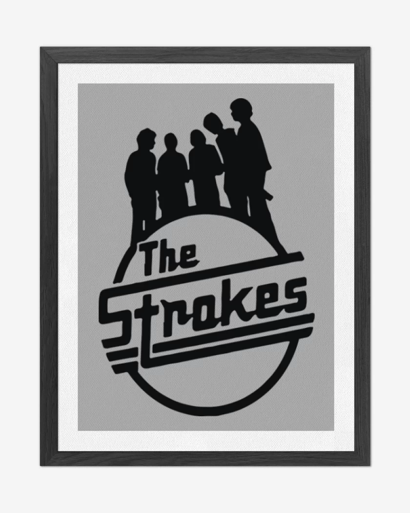 Cuadro decorativo Gris Melange de The Strokes