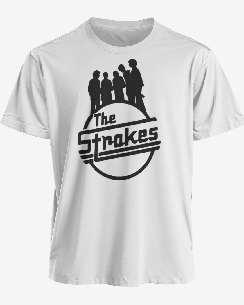 Polera premium Blanco de The Strokes