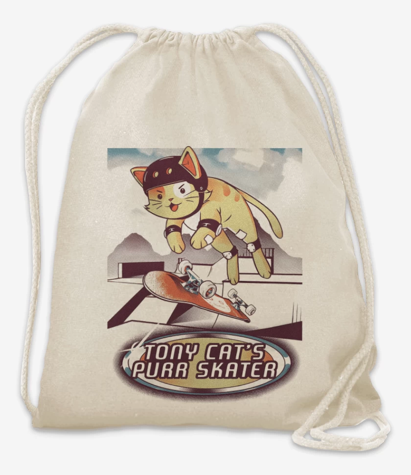 Mochila Blanco de Purr Skater