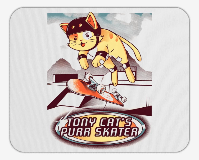 Mousepad Purr Skater