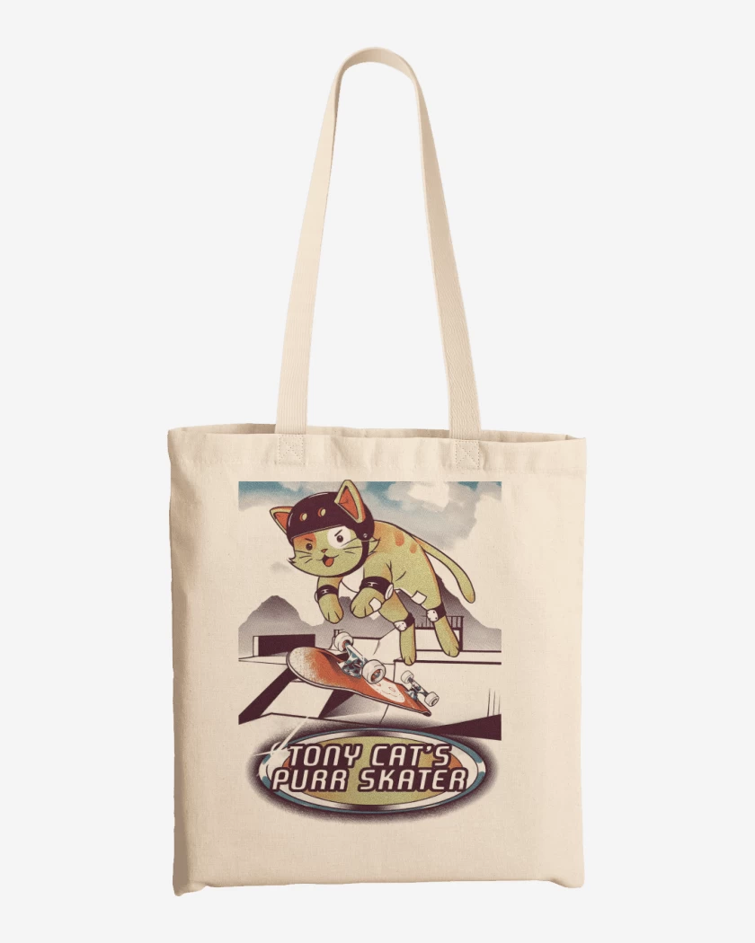 Totebag Purr Skater