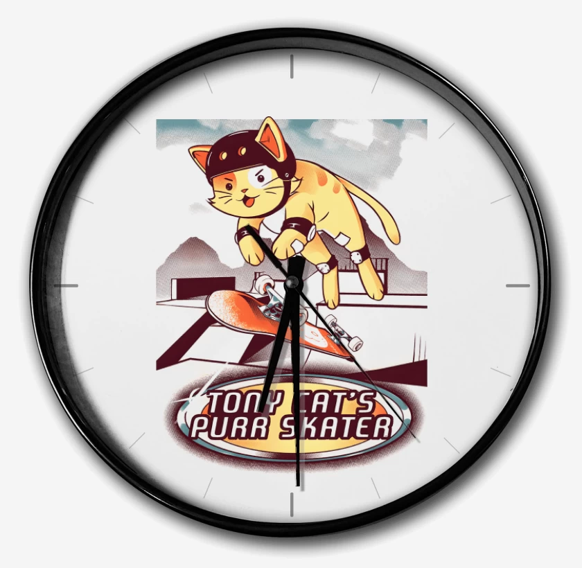 Reloj Blanco de Purr Skater