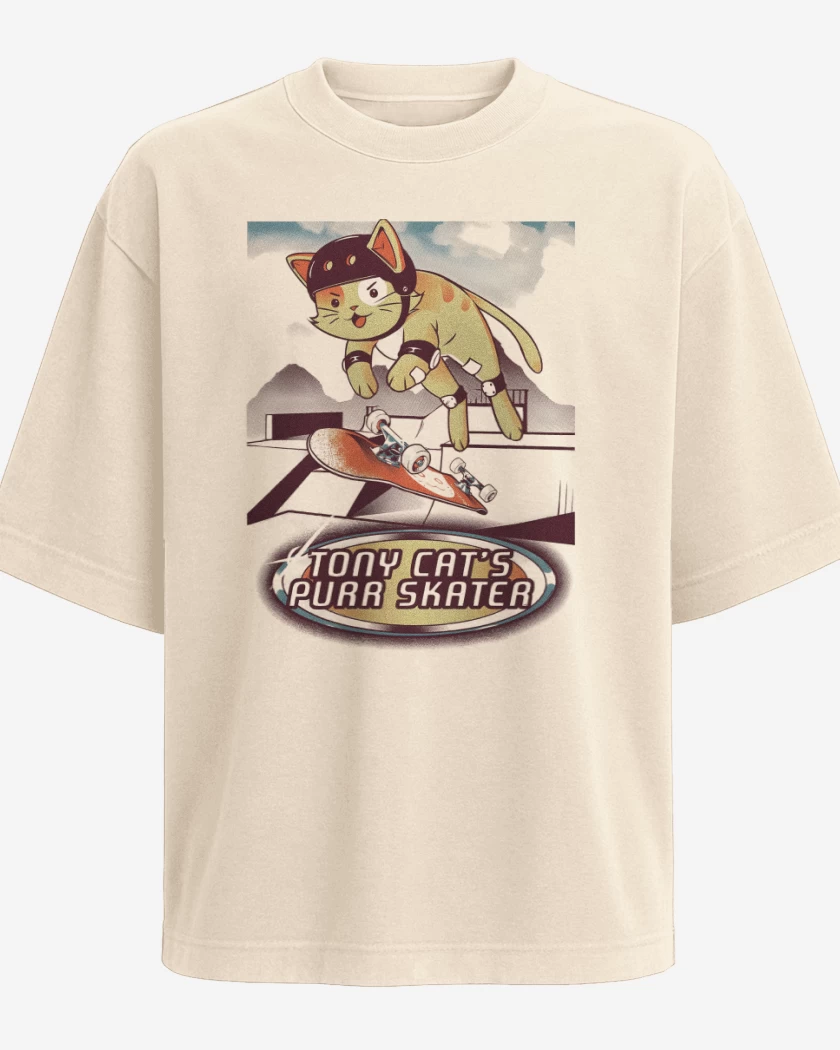 Polera Oversize Purr Skater