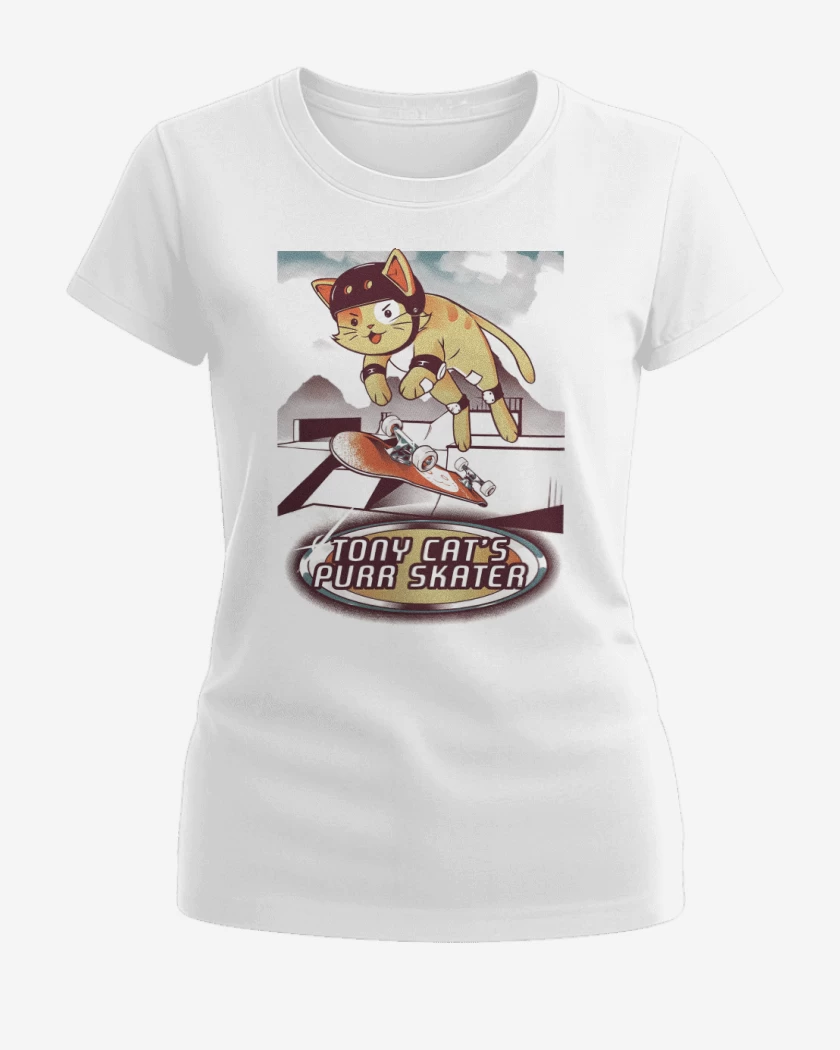 Polera de Mujer Blanco de Purr Skater